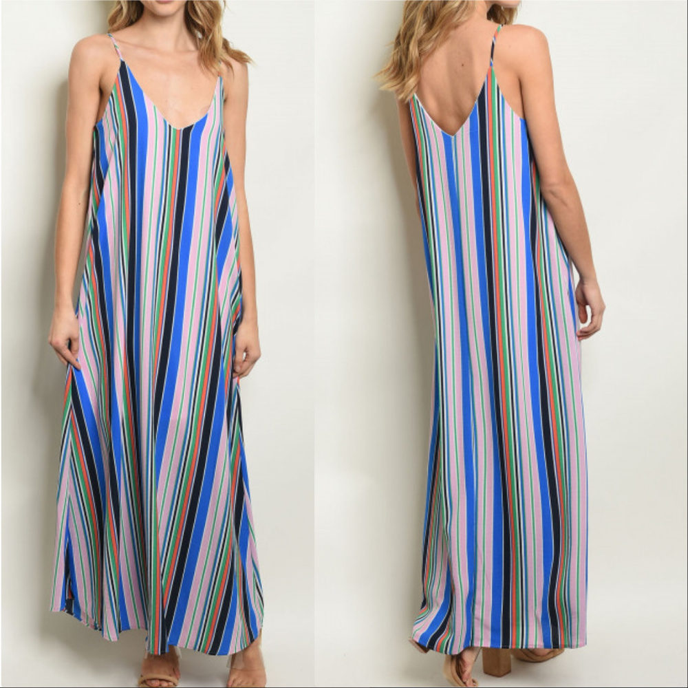 BEACH WEAR MAXI DRESS - Picture 1 of 2